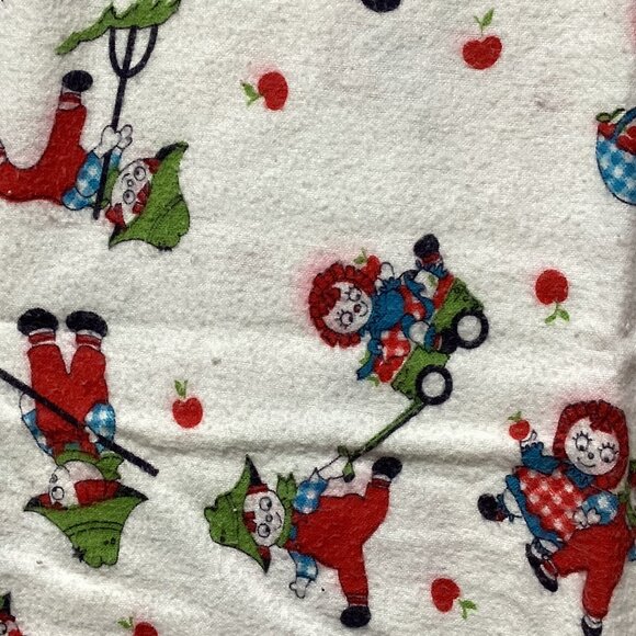 One piece of White Thin Flannel Children's Kids Fabric Material Sewing Quilting - Picture 3 of 7